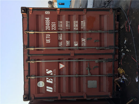 Chiny 20gp Suche używane stalowe pojemniki magazynowe / 40ft otwarty kontener boczny dostawca