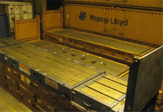 Chiny 20GP Steel Dry Used Flat Rack Containers Różne kolory do wysyłki dostawca