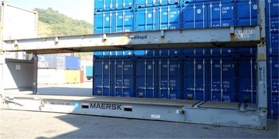 Chiny 5,90 m * 2,35 m * 2,39 m Wymiary wewnętrzne kontenera 40 stóp do magazynowania dostawca