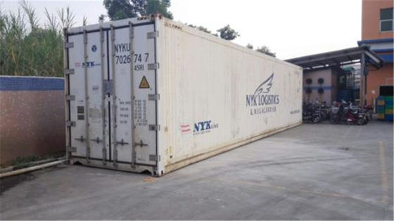 Chiny 28cbm Wysyłka 40 stóp Schładzany pojemnik z kontrolowaną temperaturą dostawca