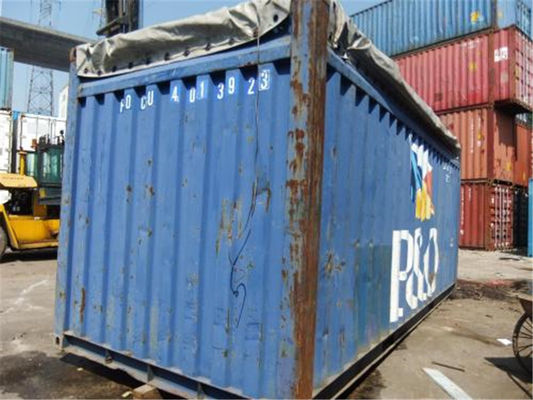 Chiny Otwarte górne 2-drożne kontenery transportowe Materiał stalowy 40 stóp dostawca