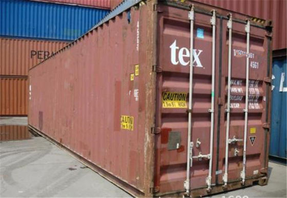 Chiny Używane stalowe pojemniki magazynowe / 45 High Cube Container dostawca