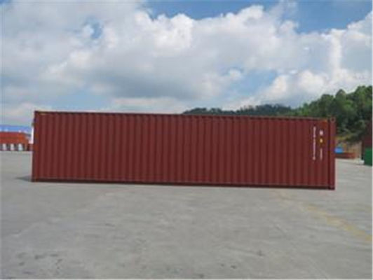 Chiny Metal RED High Cube Shipping Container Międzynarodowe standardy 13.71m Długość dostawca