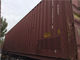 Używany kontener kontenerowy 40 Ft Hc OD 12,19 m * 2,44 m * 2,9 m dostawca
