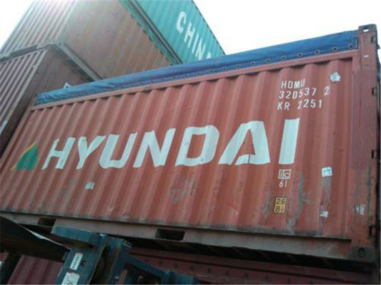 Chiny Red Second Hand 20ft Open Top Container dla transportu morskiego i lądowego dostawca