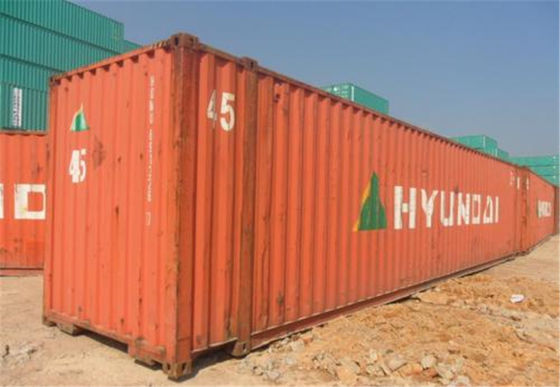 Chiny 45 stóp High Cube używane kontenery morskie / kontenery z drugiej ręki dostawca