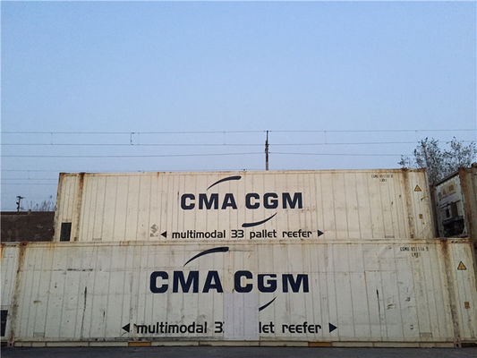 Chiny White Metal High Cube chłodniczy kontener 40 45 20 stóp Hq Container dostawca