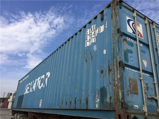 Chiny Metalowe używane kontenery morskie na sprzedaż, 20 stóp Sea Container dostawca