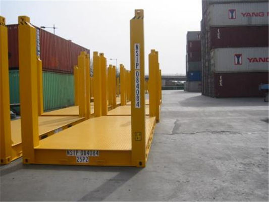 Chiny Transport drogowy Używany kontener płaski / kontener płaski 20 dostawca
