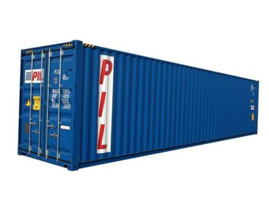 Chiny 13.55m Używane metalowe pojemniki do przechowywania High Cube Dry Cargo Shipping dostawca